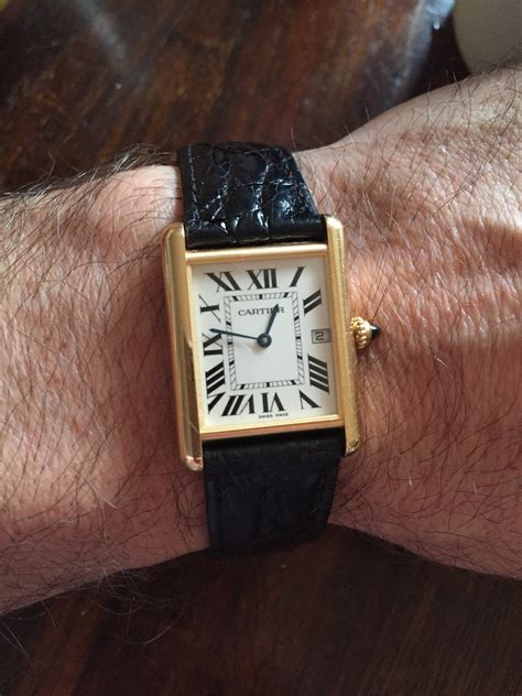 small vintage cartier watch|vintage cartier watches for men.